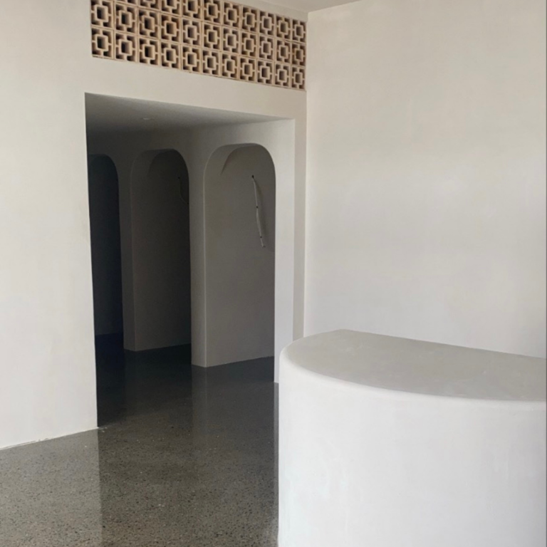 shop fit out venetian plaster gold coast