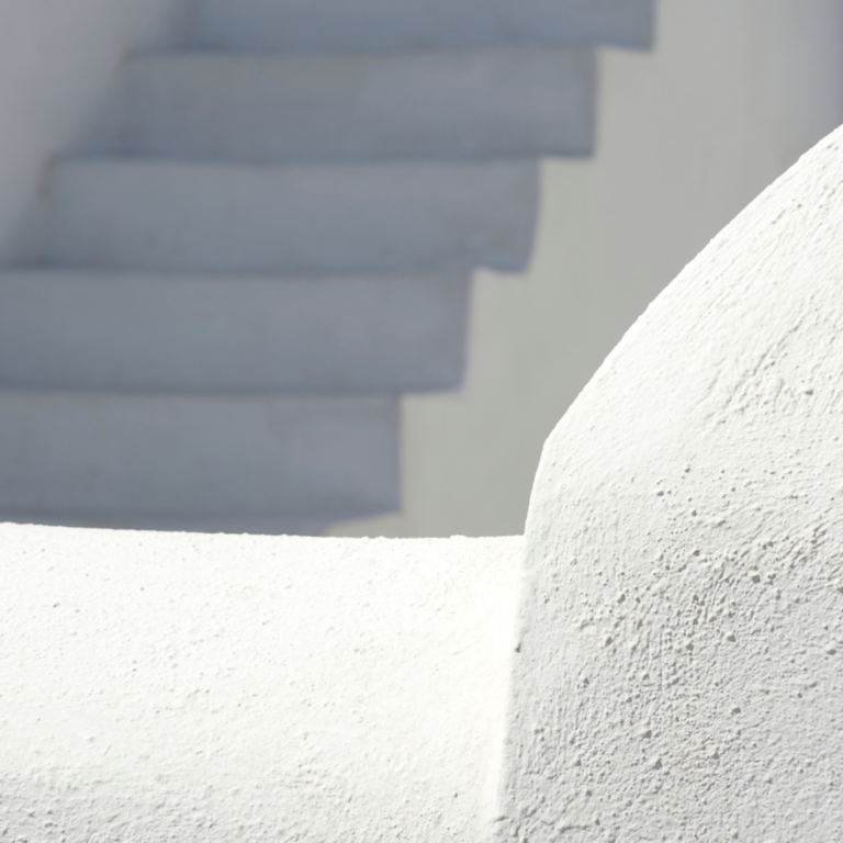 stairs and pool meditteranean style microcement sunshine coast